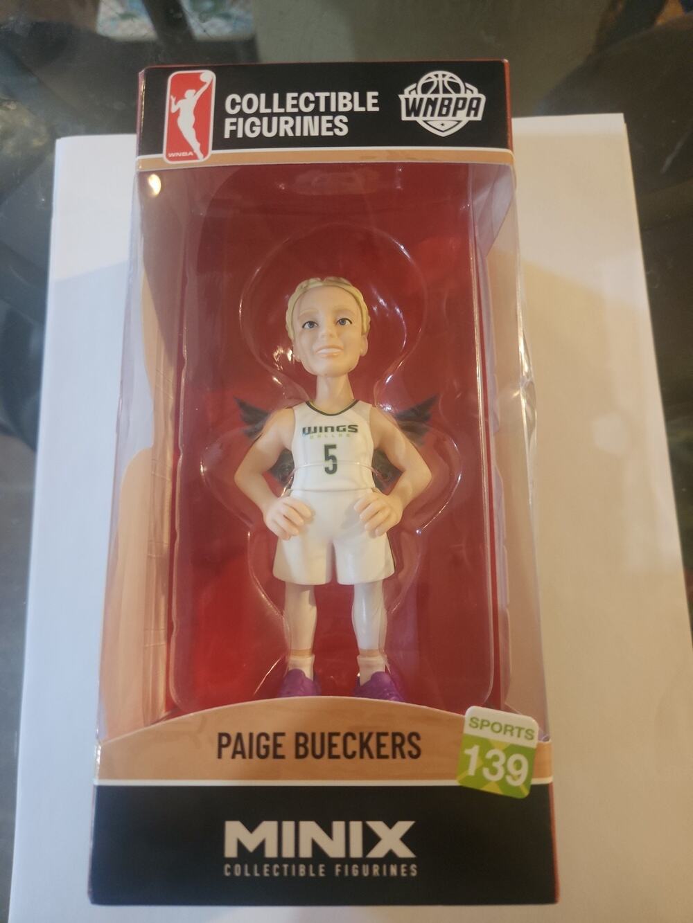 Minix Collectible Figurines Paige Bueckers #139 WNBA Basketball 5" Vinyl Figure